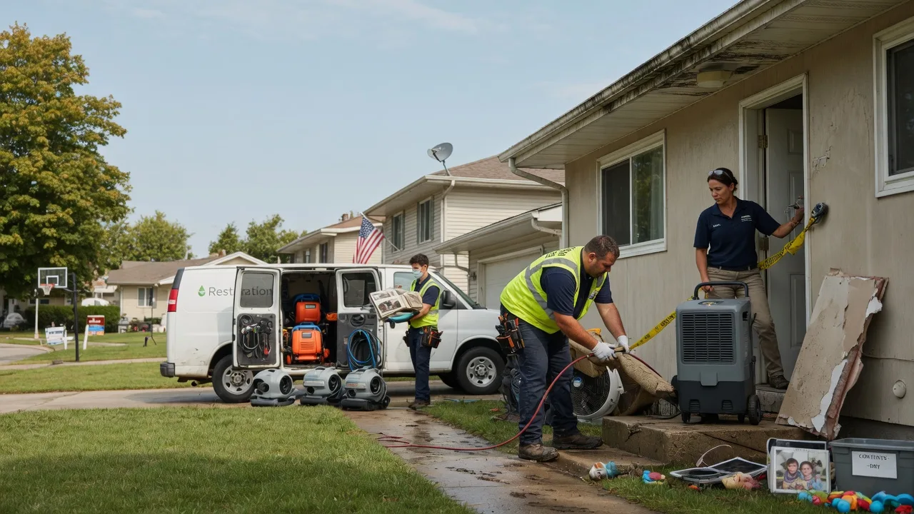 Water Damage Restoration in Nelsonville, WI near me